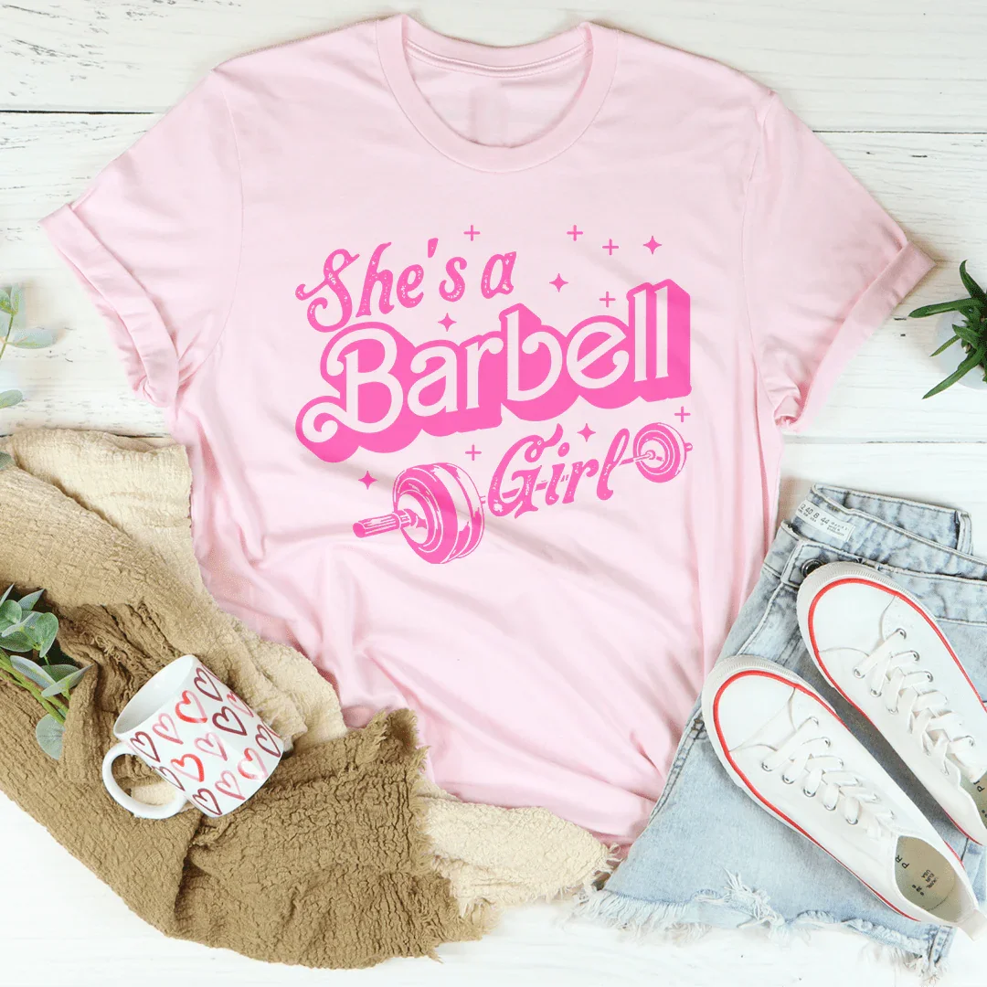She's A Barbell Girl Tee product image 2