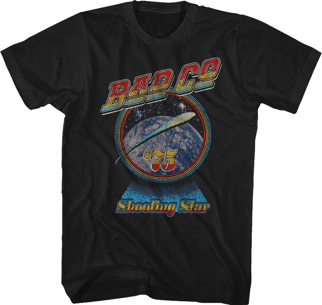 Shooting Star '75 Bad Company T-Shirt product image 1