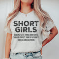 Petite Confidence Quote Top – "Short Girls God Only Lets product image 1