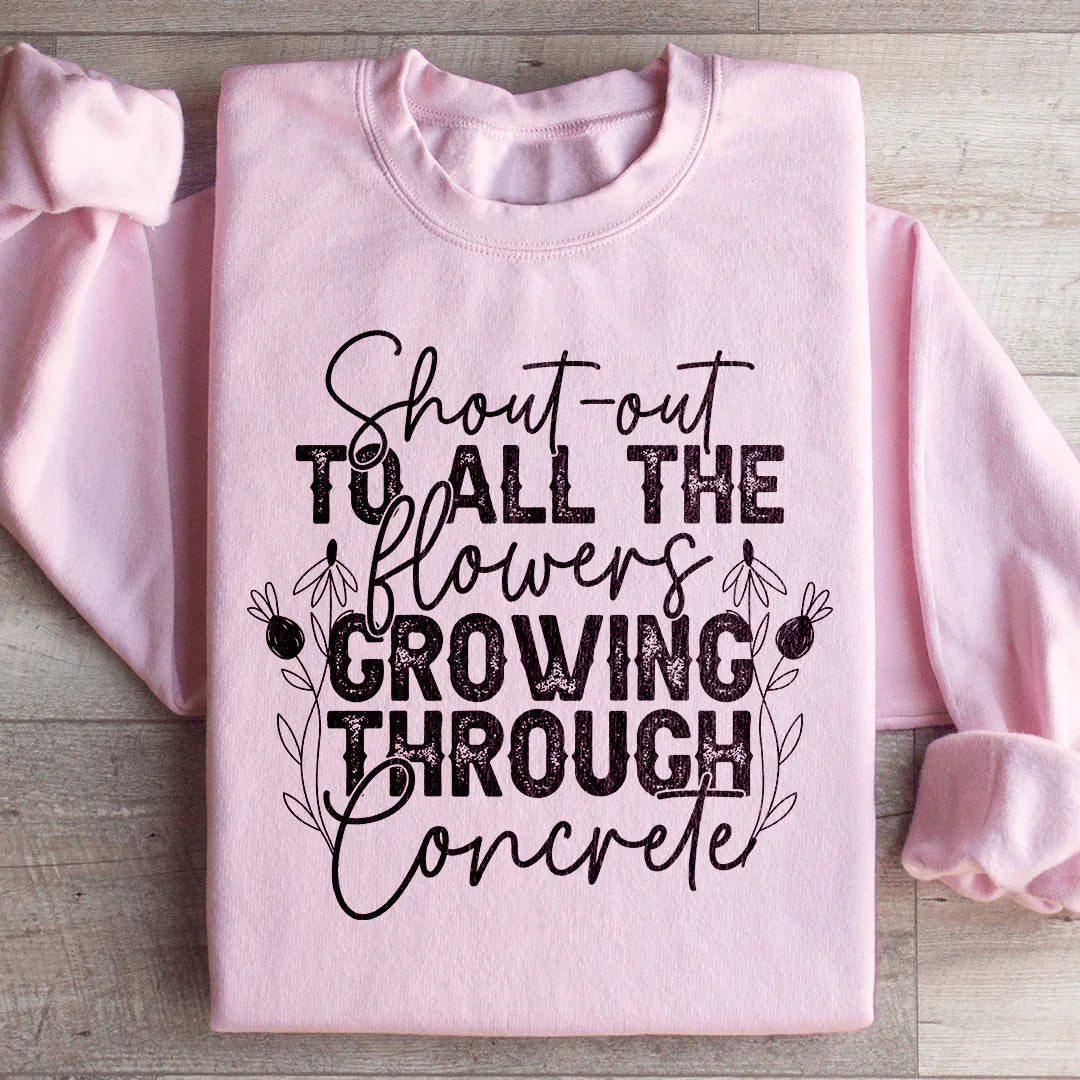 Botanical Floral Resilience Fleece – \"Shout-out To All The product image 4