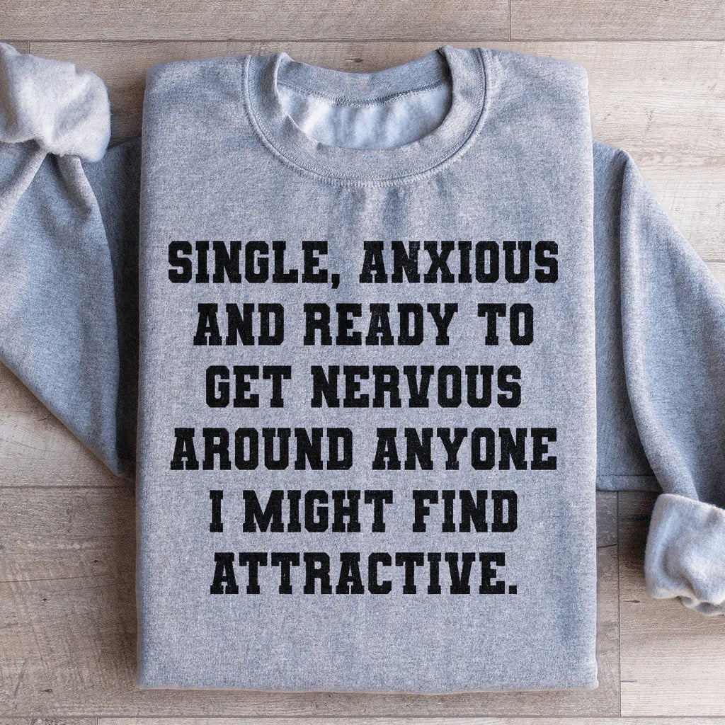 Single & Anxiou Sweatshirt product image 2