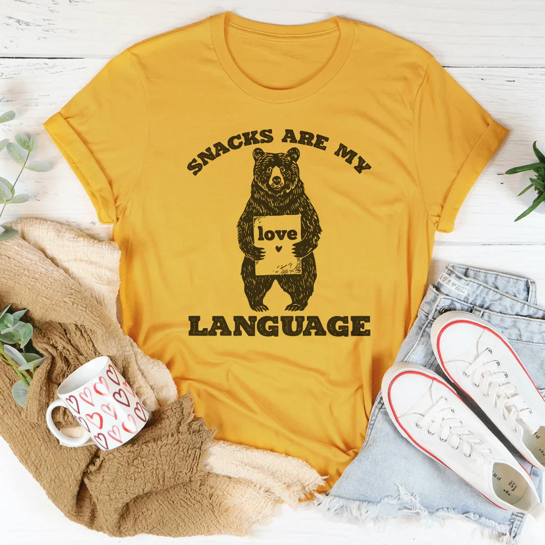 Snacks Are My Language Tee product image 3