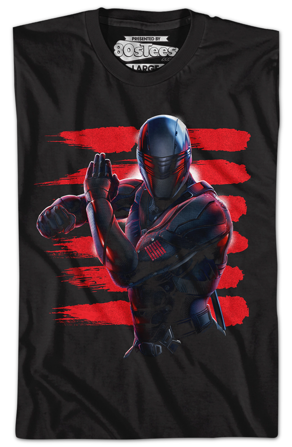 Snake Eyes Action Pose GI Joe T-Shirt product image 2