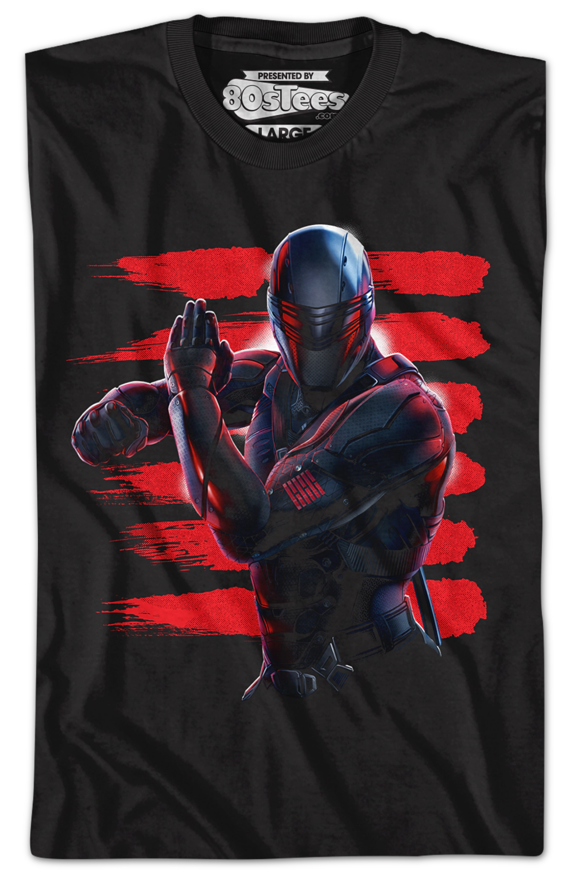 Snake Eyes Action Pose GI Joe T-Shirt product image 2
