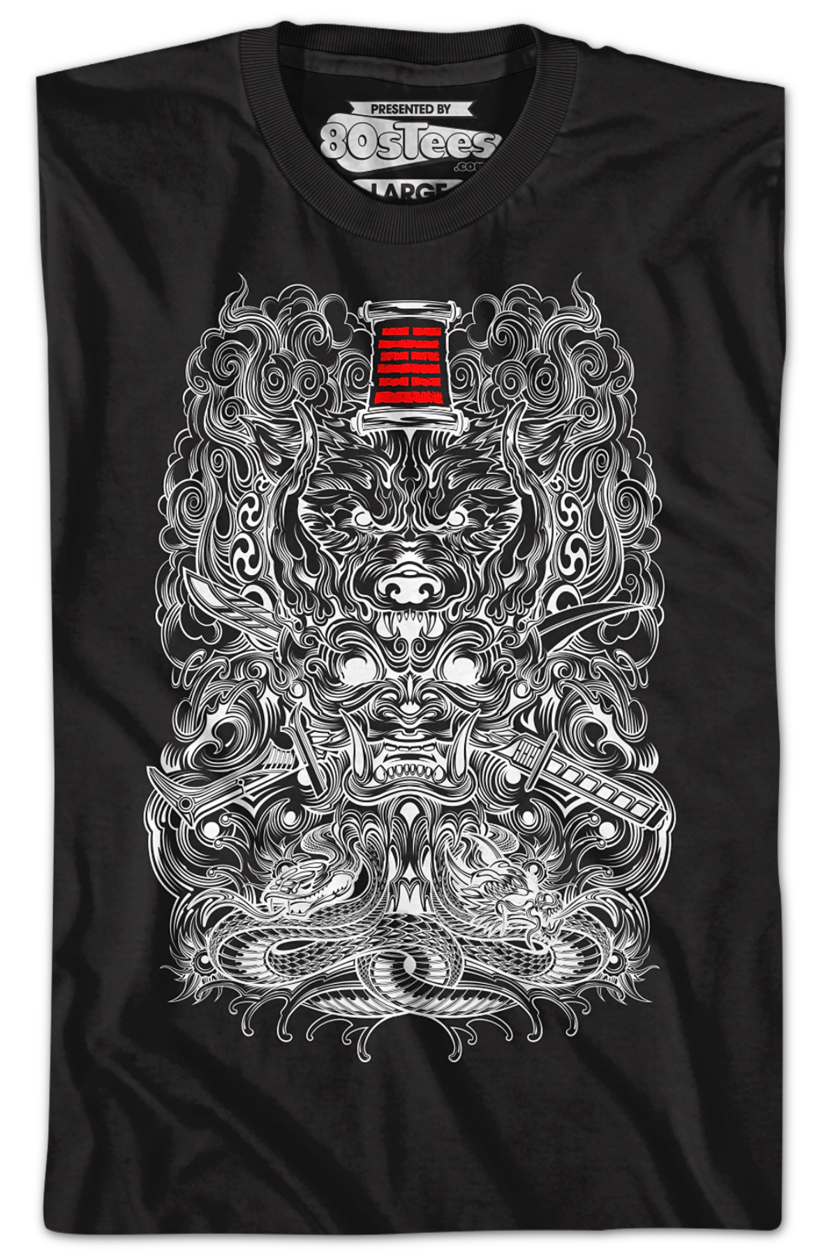 Snake Eyes Tattoo GI Joe T-Shirt product image 2
