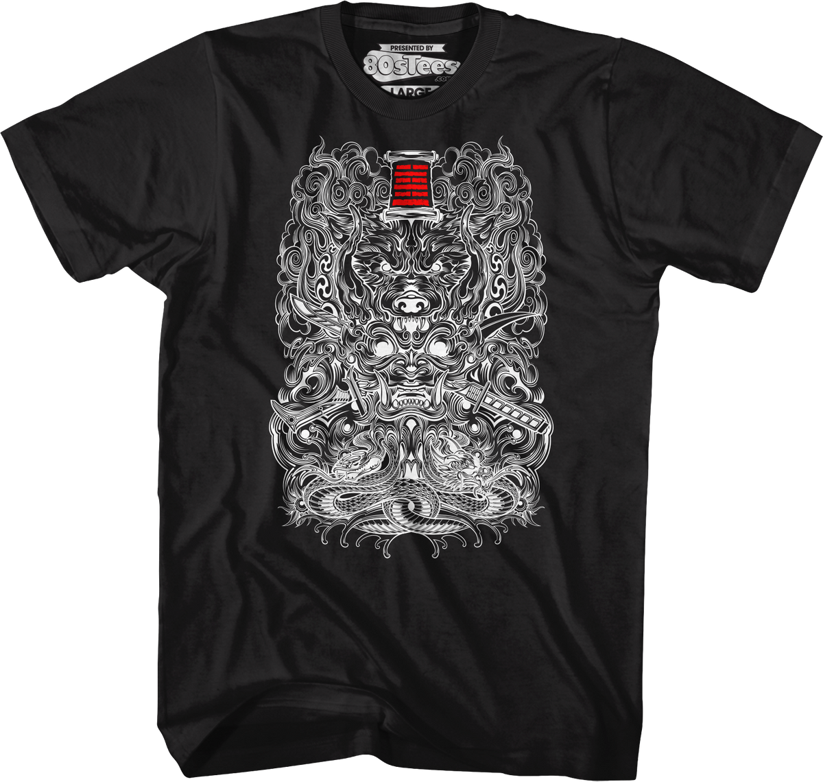 Snake Eyes Tattoo GI Joe T-Shirt product image 1
