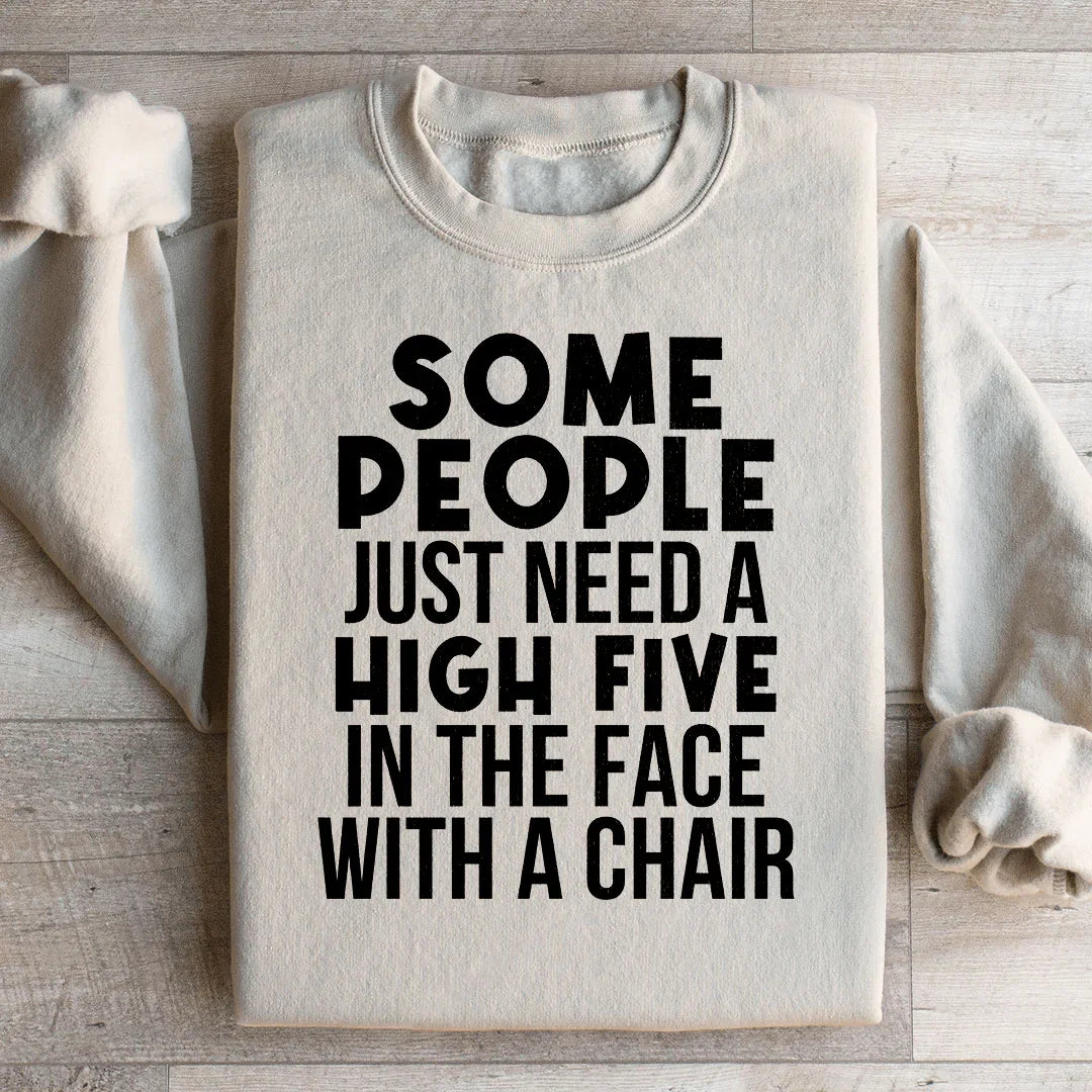 Some People Just Need A High Five Sweatshirt product image 1