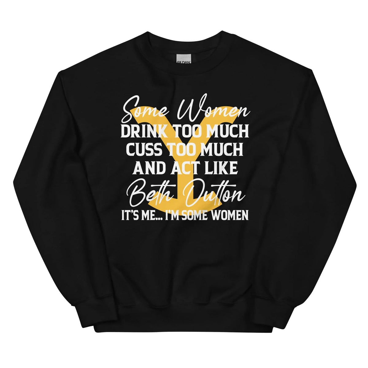Some Women Cuss Too Much Drink Sweatshirt product image 4