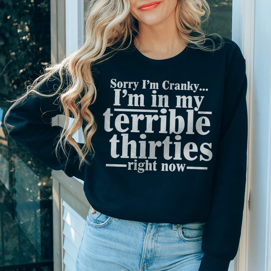 Sorry I'm Cranky I'm In My Sweatshirt product image 3