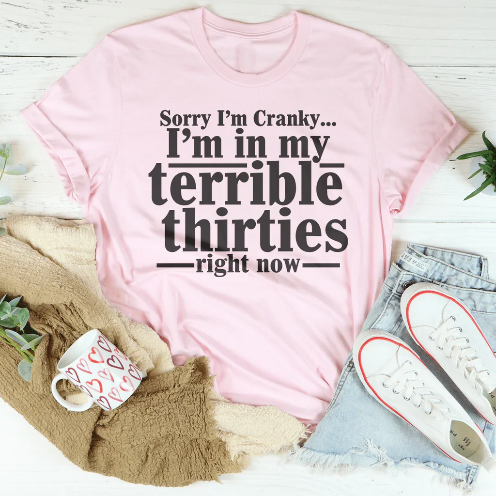 Sorry I'm Cranky Tee product image 3