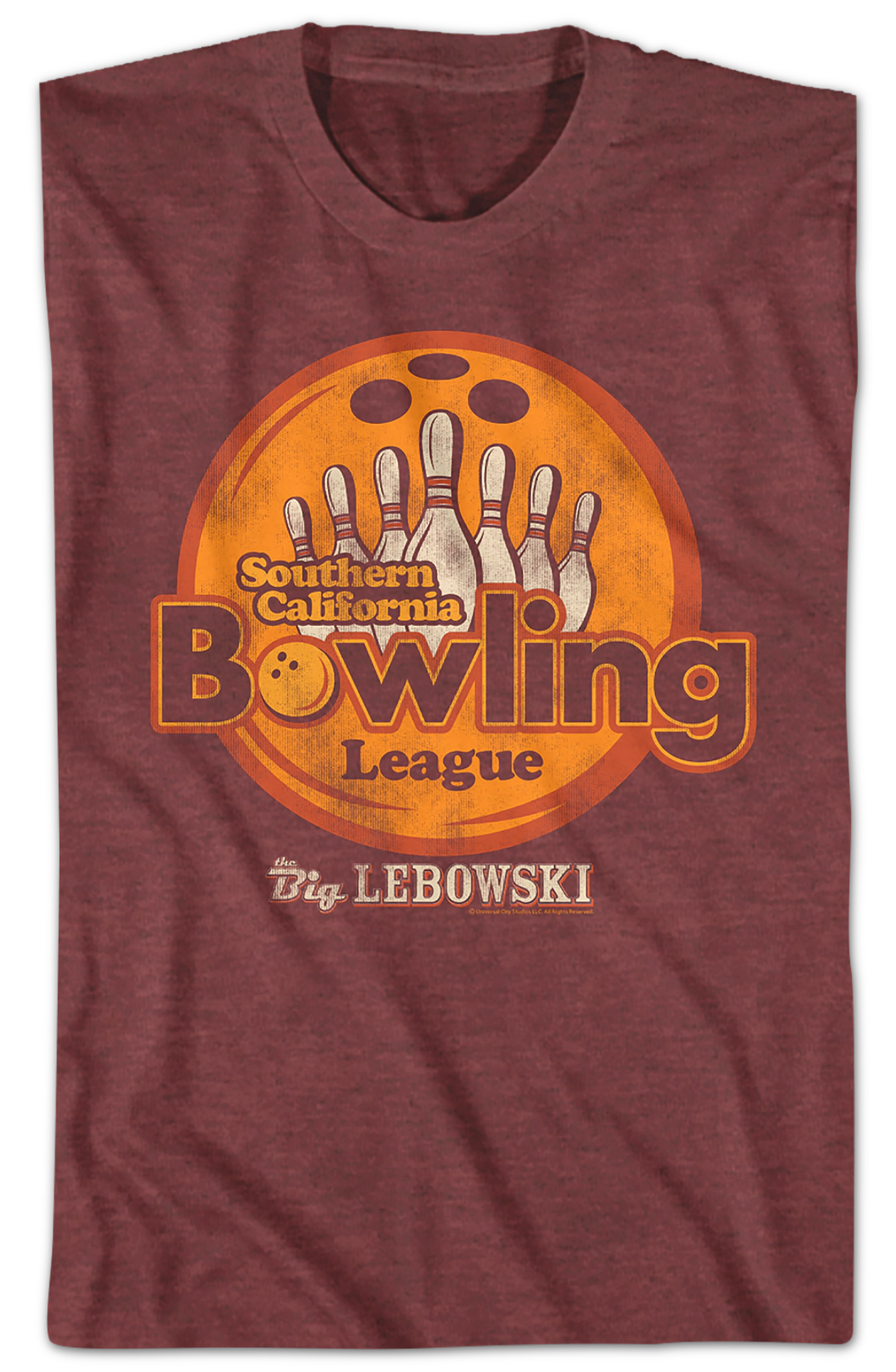 Southern California Bowling League Big Lebowski T-Shirt product image 2