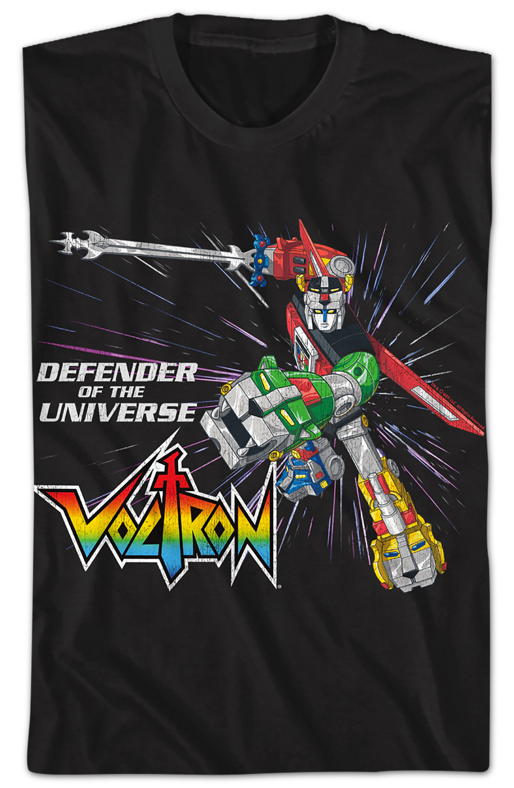 Speed of Light Voltron T-Shirt product image 2