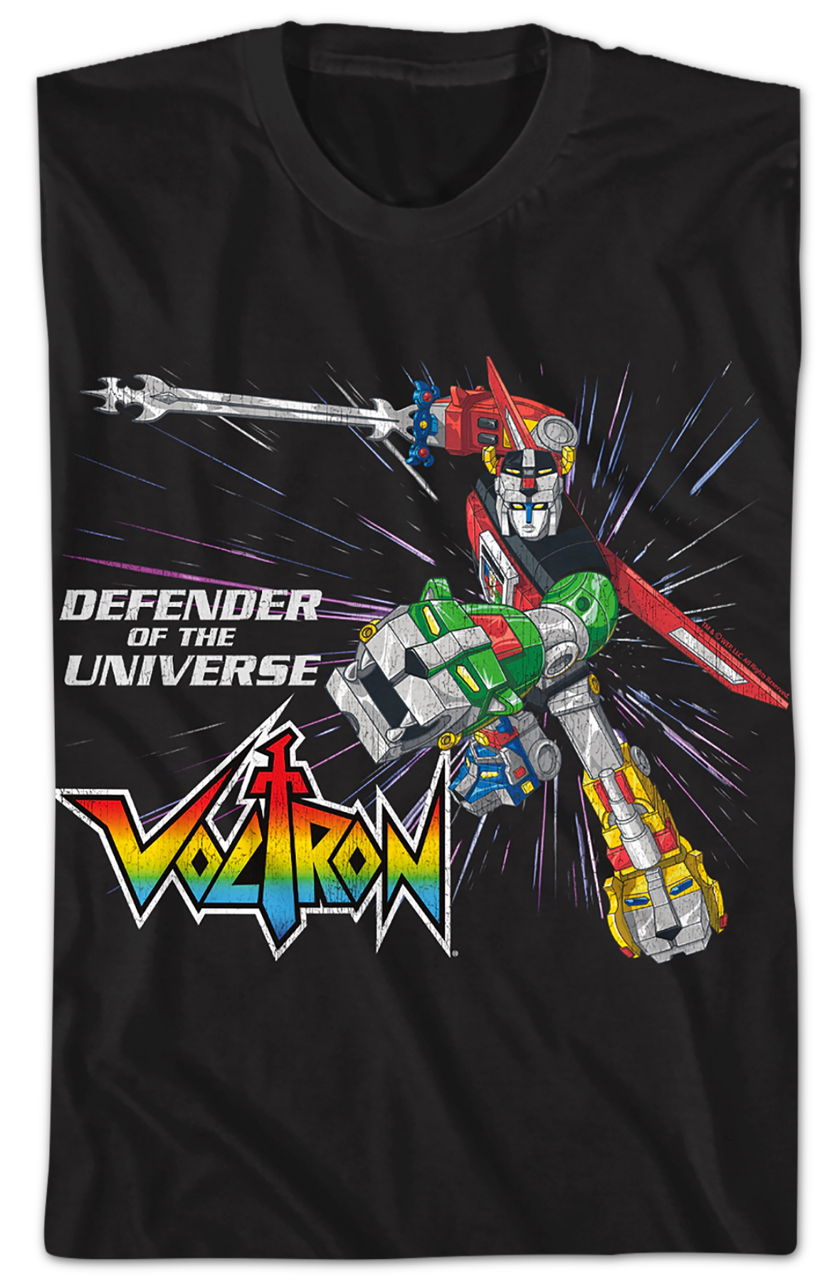 Speed of Light Voltron T-Shirt product image 2