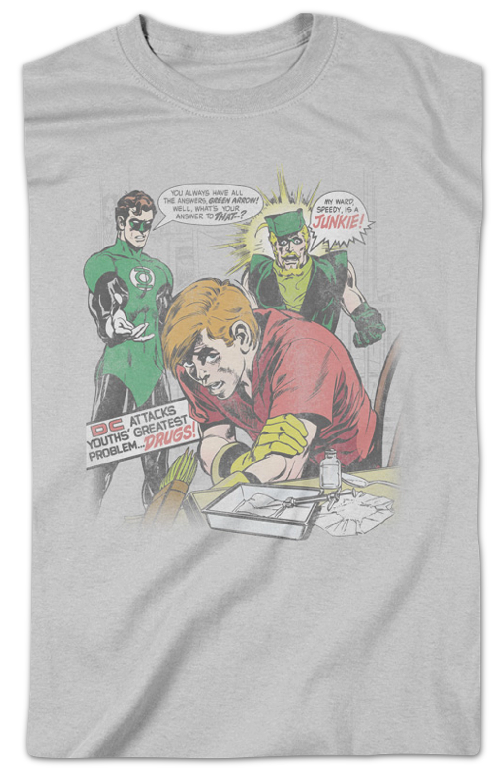 Speedy Is A Junkie DC Comics T-Shirt product image 2
