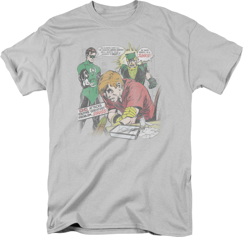 Speedy Is A Junkie DC Comics T-Shirt product image 1