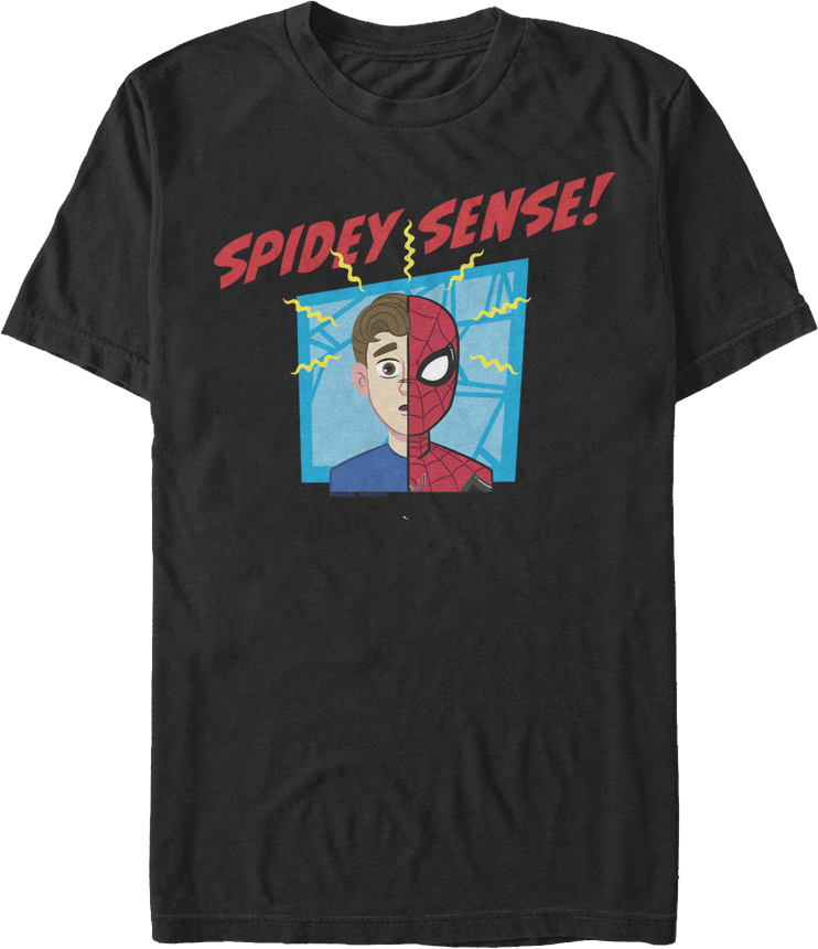 Spider-Man Spidey Sense Marvel Comics T-Shirt product image 1
