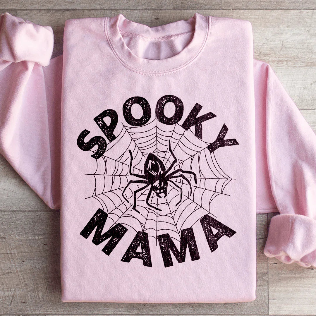 Spooky Mama Spider Web Sweatshirt product image 4