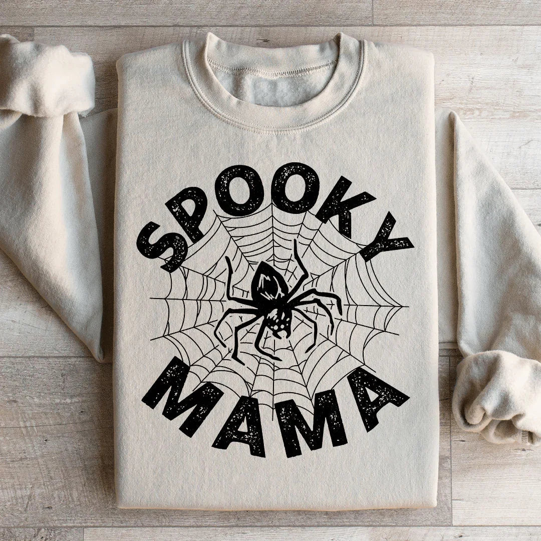 Spooky Mama Spider Web Sweatshirt product image 2