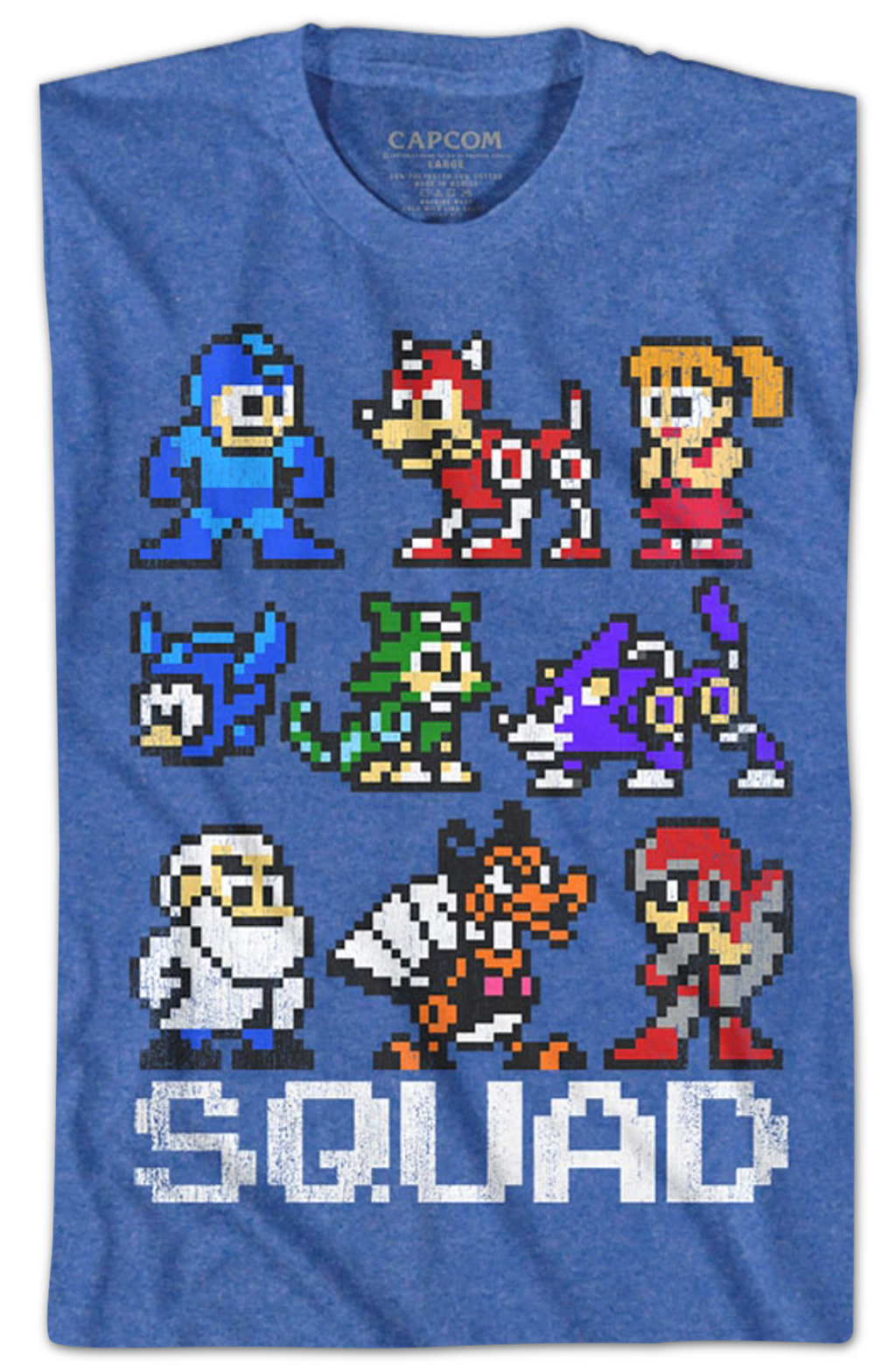 Squad Mega Man T-Shirt product image 2