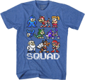 Squad Mega Man T-Shirt product image 1