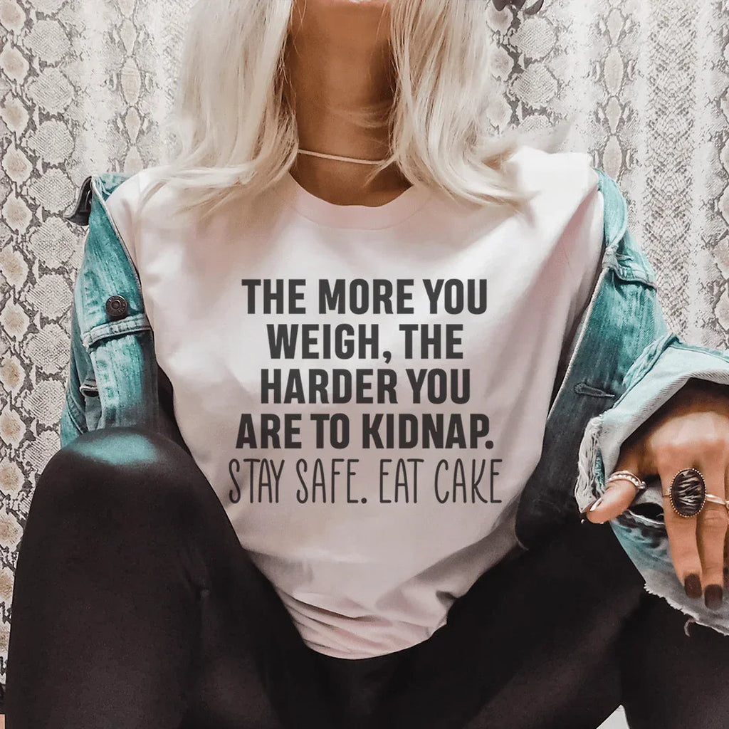 Stay Safe Eat Cake Tee product image 1