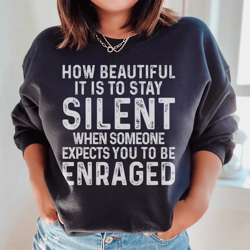 Stay Silent Sweatshirt product image 2