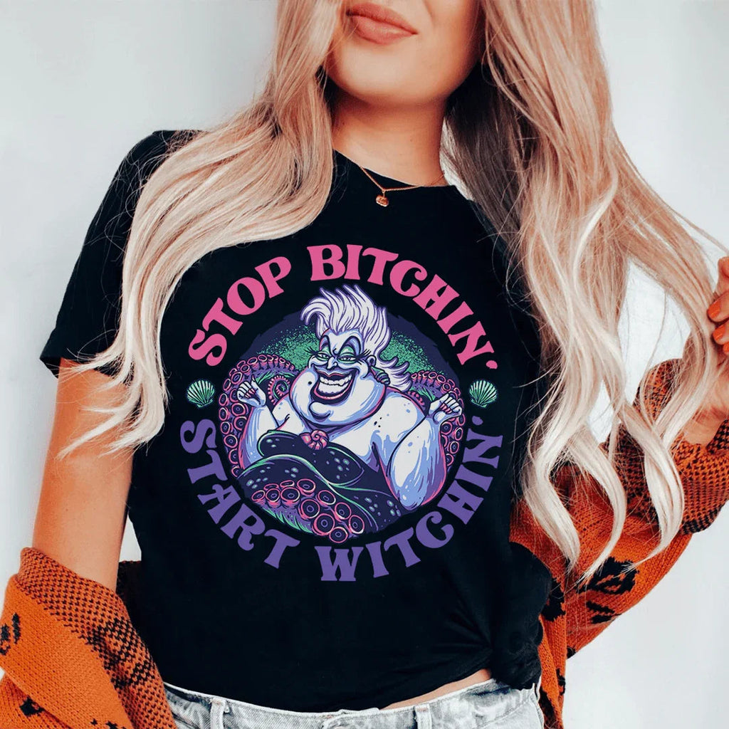Stop Bitchin' Start Witchin' Tee product image 1