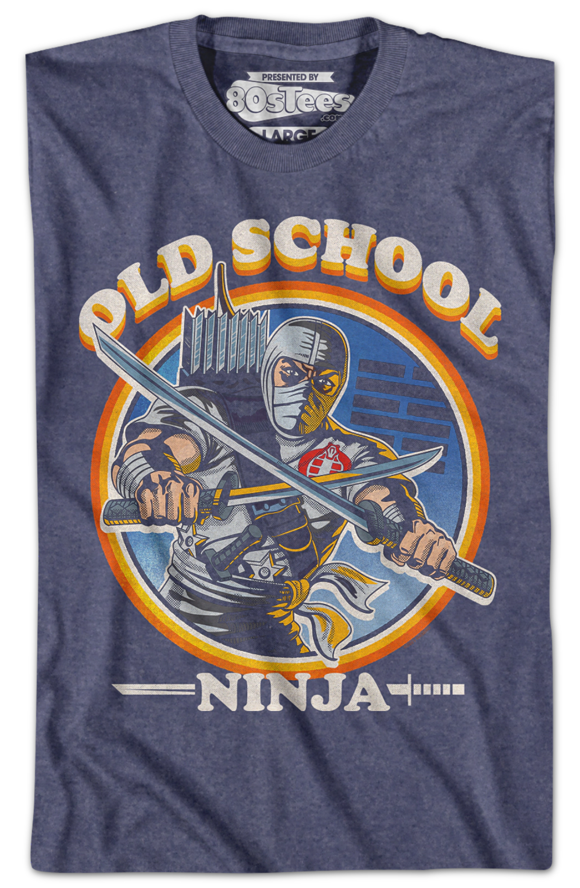 Storm Shadow Old School Ninja GI Joe T-Shirt product image 2
