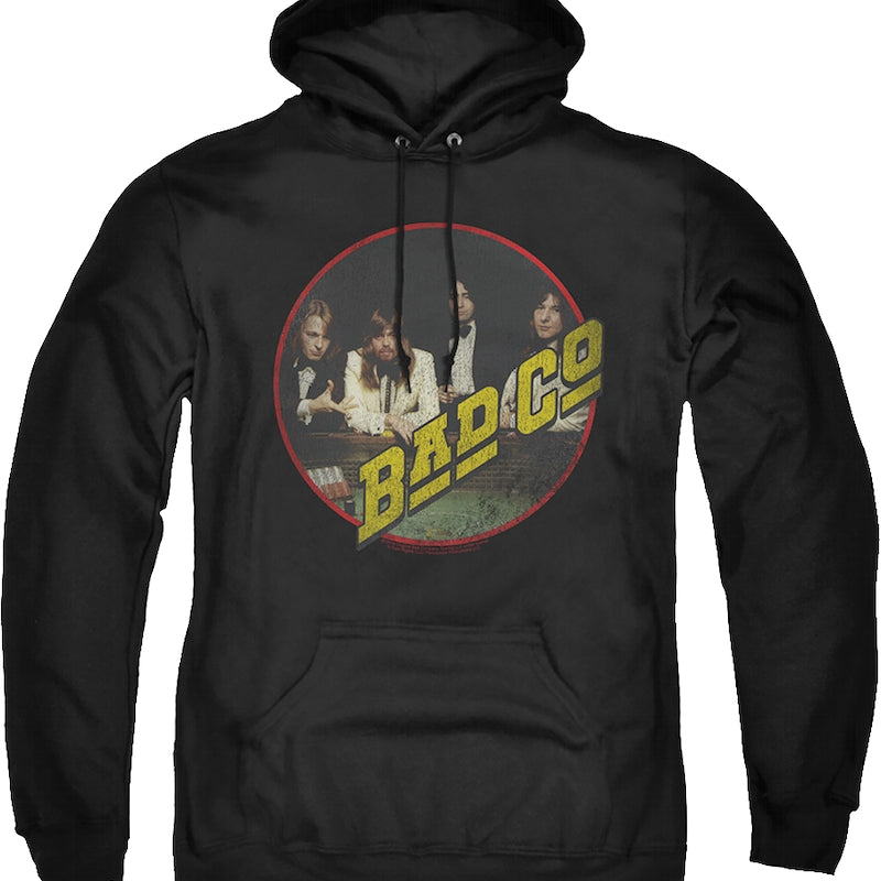 Straight Shooter Vinyl Jacket Sleeve Bad Company Hoodie product image 1