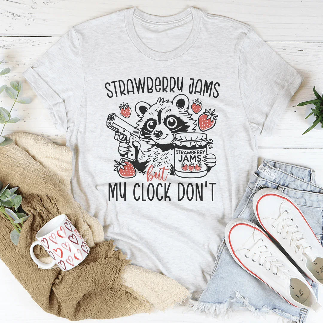 Strawberry Jams But My Clock Don't Tee product image 1