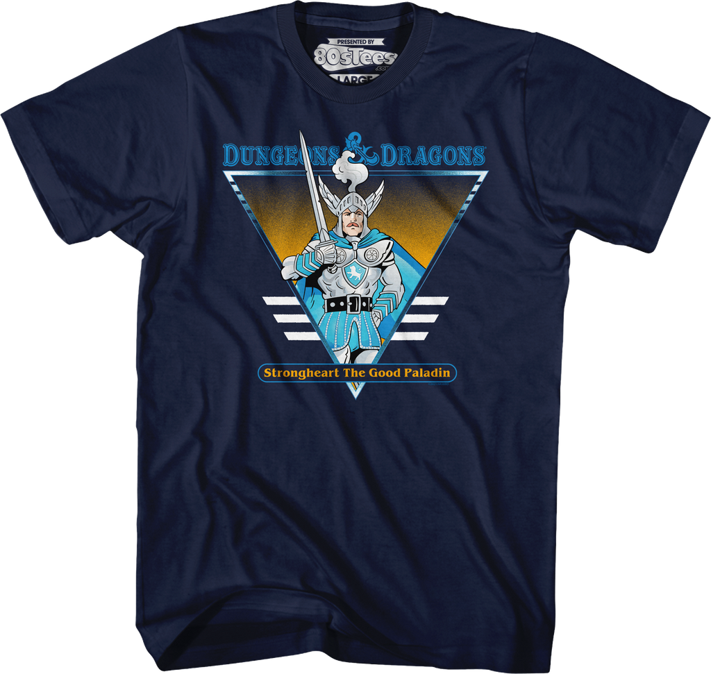 Strongheart The Good Paladin Dungeons & Dragons T-Shirt product image 1