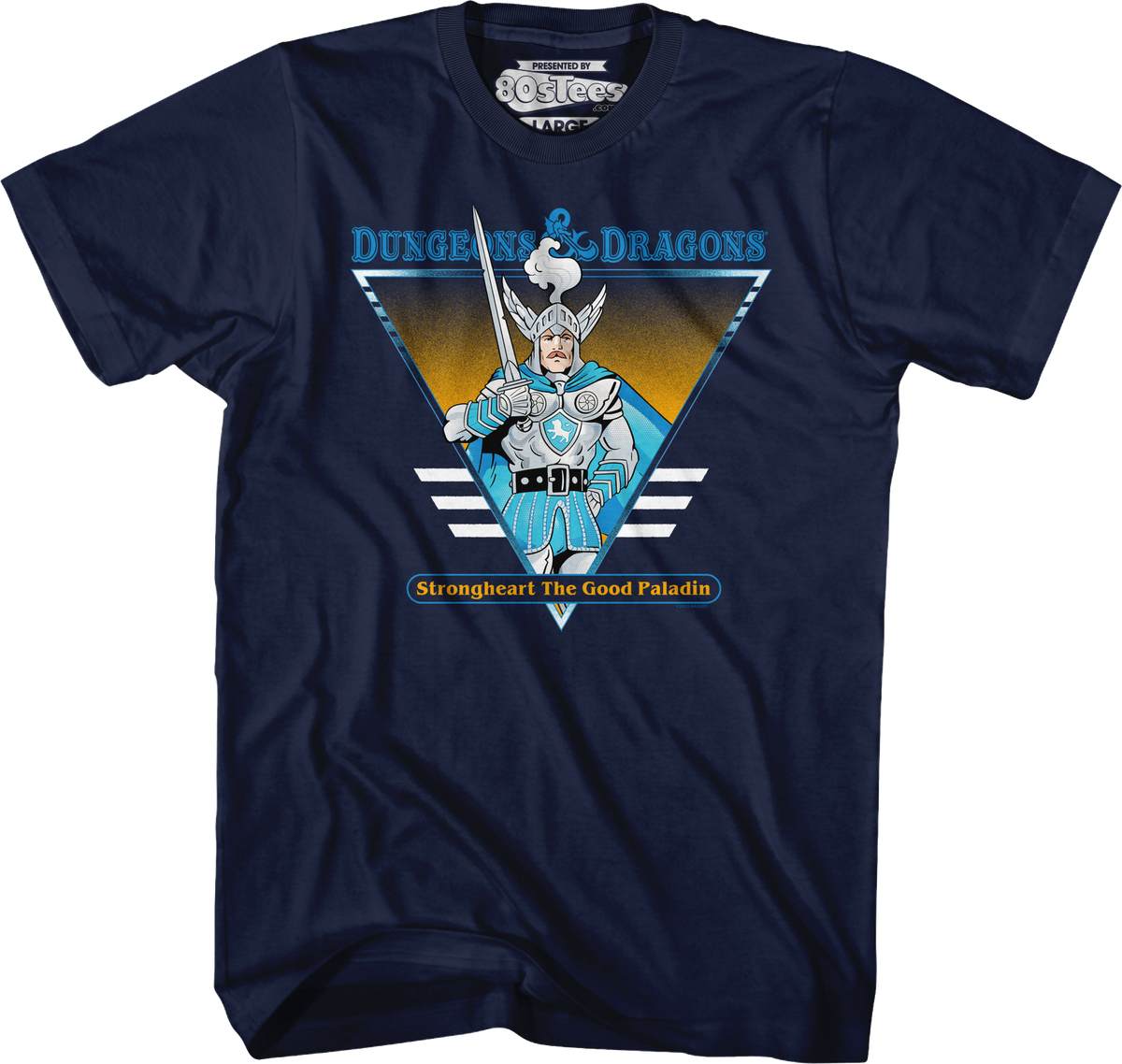 Strongheart The Good Paladin Dungeons & Dragons T-Shirt product image 1