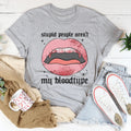 Stupid People Aren't My Bloodtype Tee product image 1