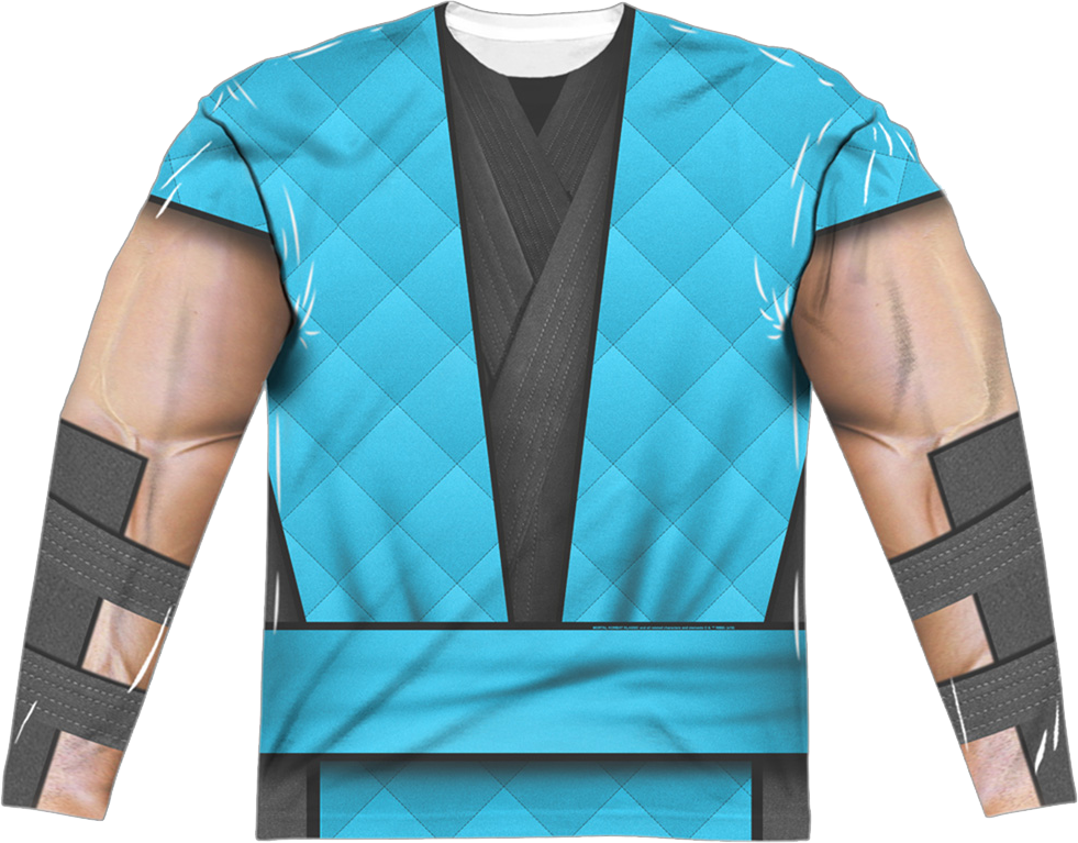 Sub-Zero Costume Mortal Kombat Long Sleeve Shirt product image 1
