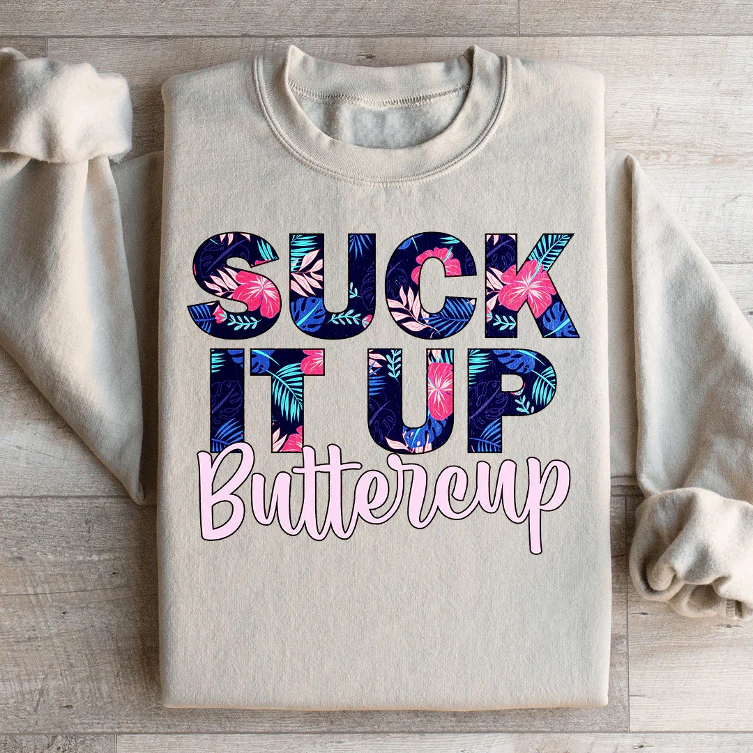 Suck It Up Buttercup Floral Sweatshirt product image 4