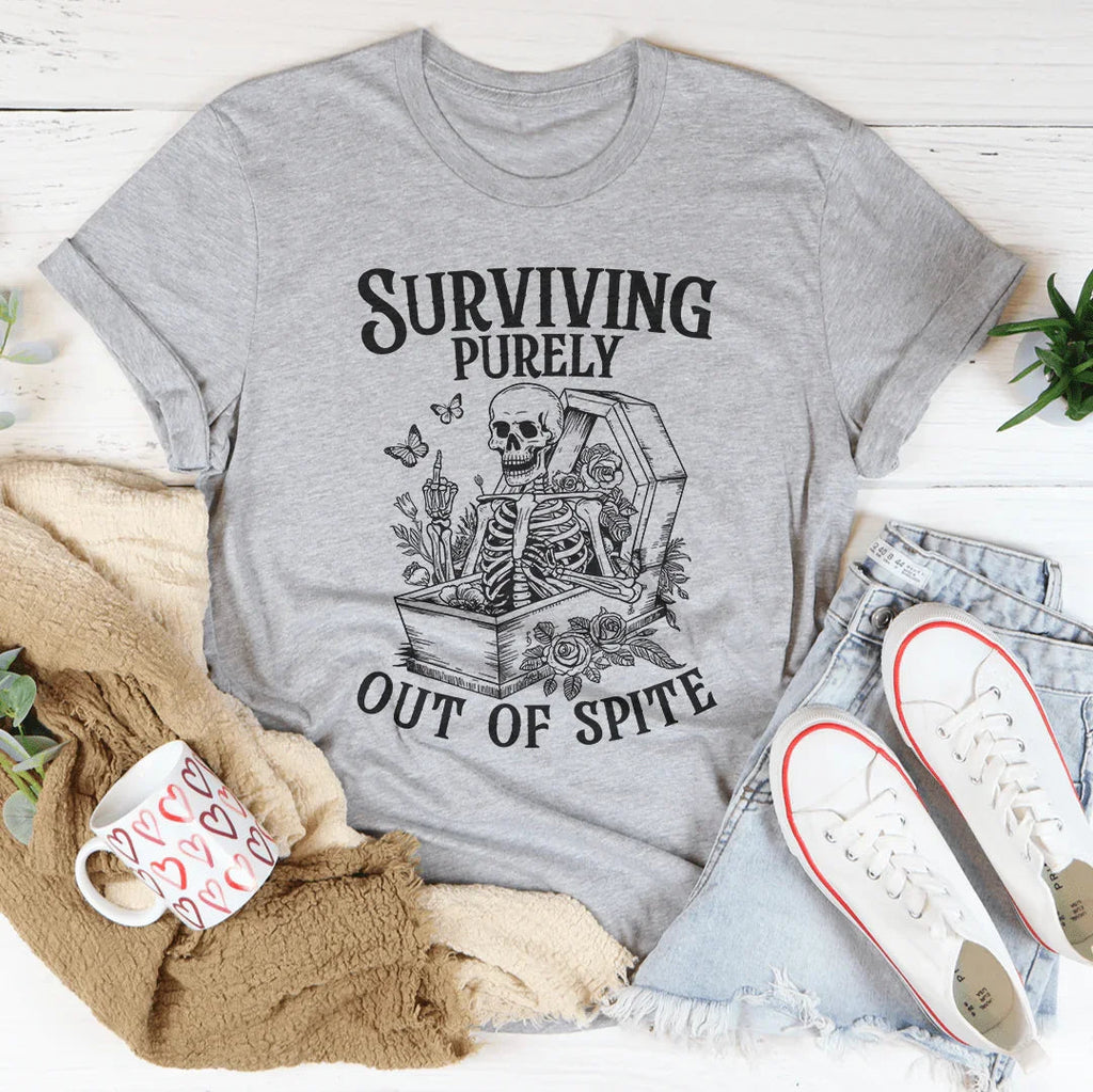 Surviving Purely Out Of Spite Tee product image 2