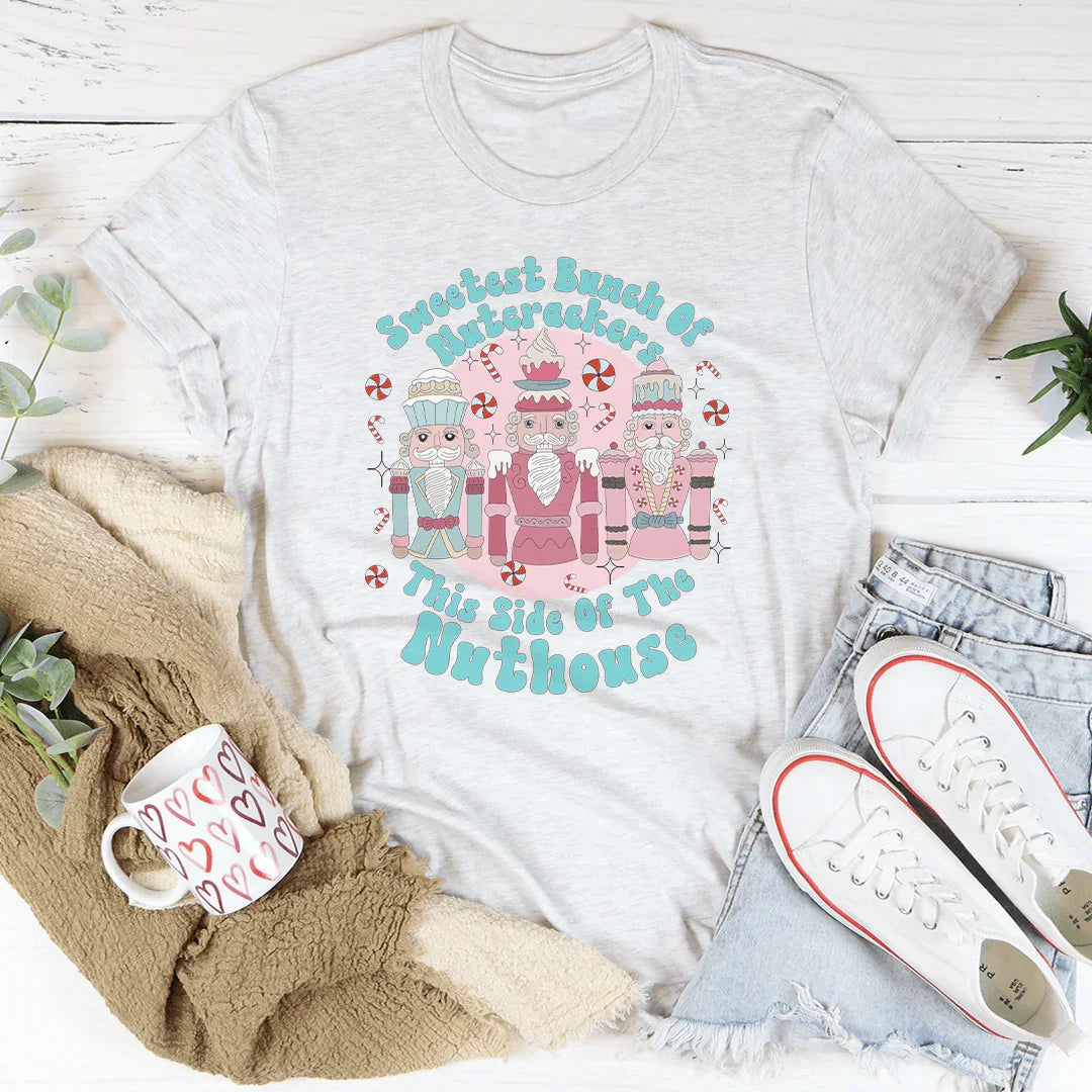 Sweetest Bunch Of Nutcrackers This Side Of The Nuthouse Tee product image 3