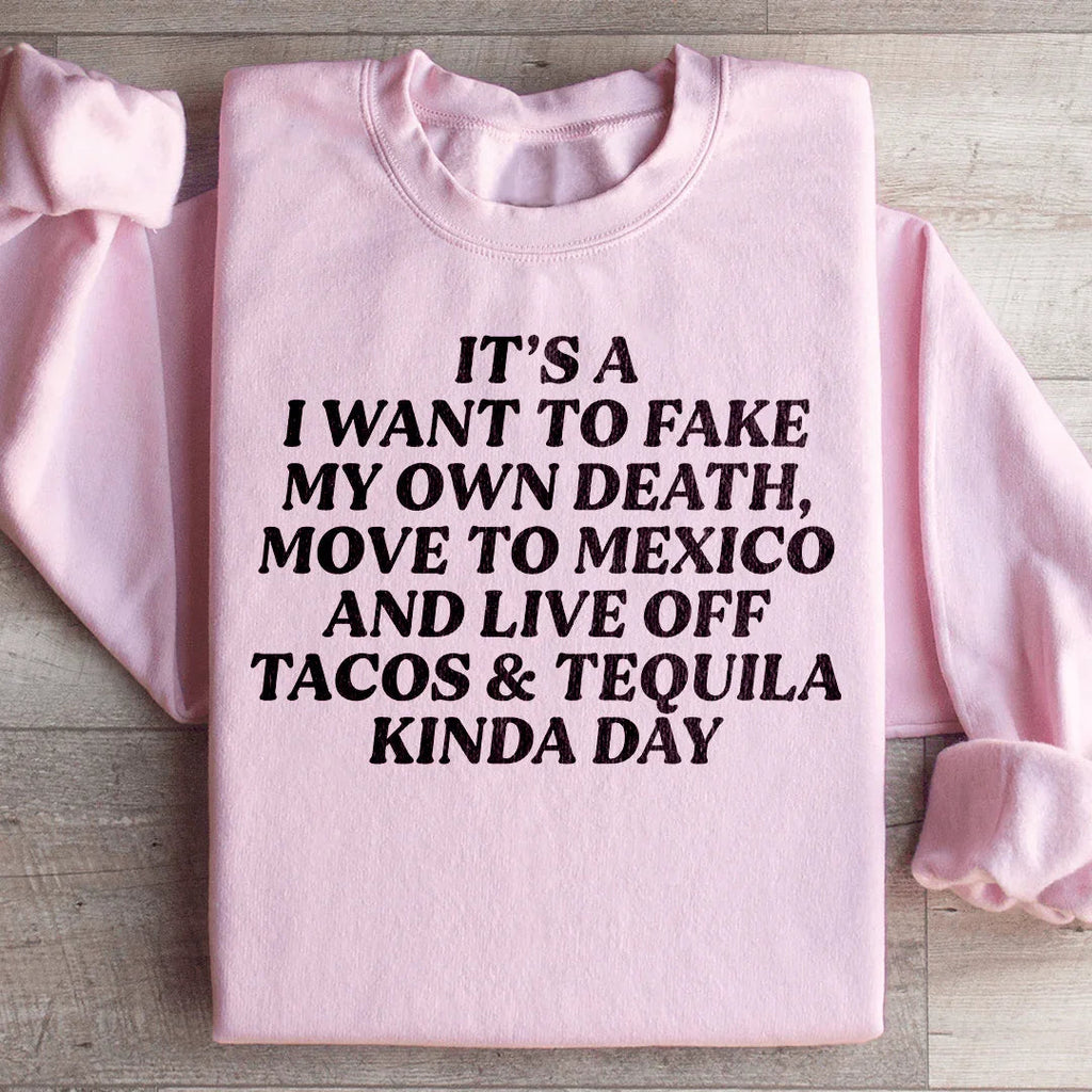Tacos & Tequila Kinda Day Sweatshirt product image 4