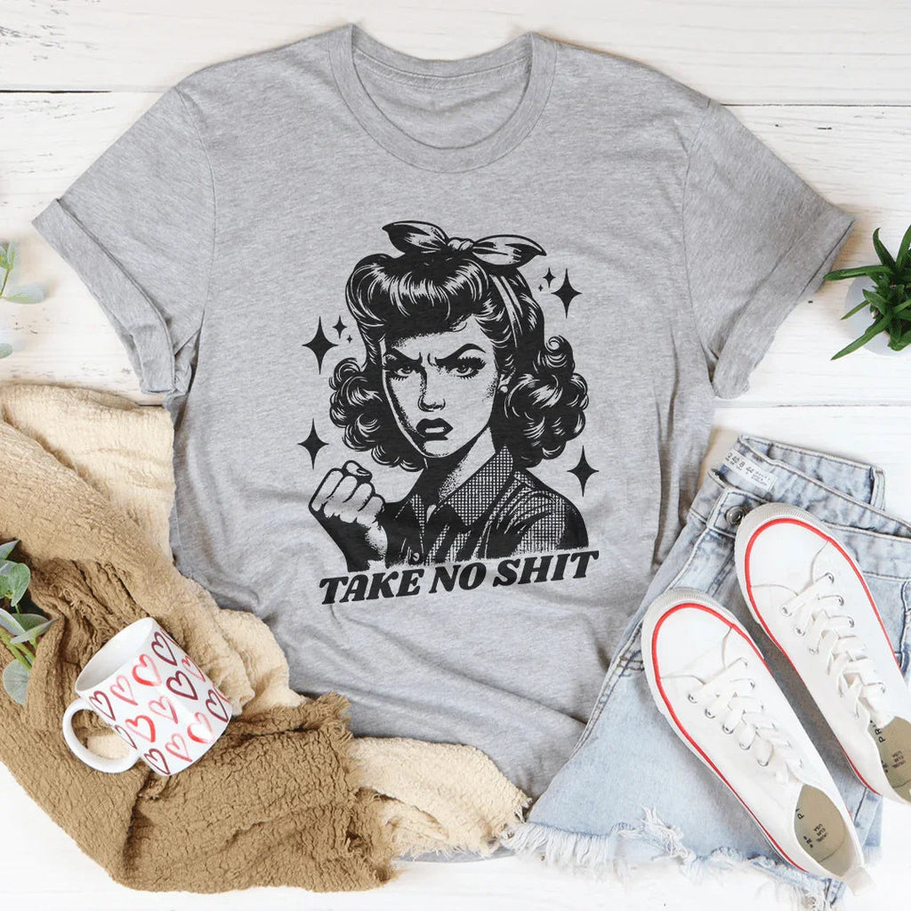 Take No Shit Retro Tee product image 3