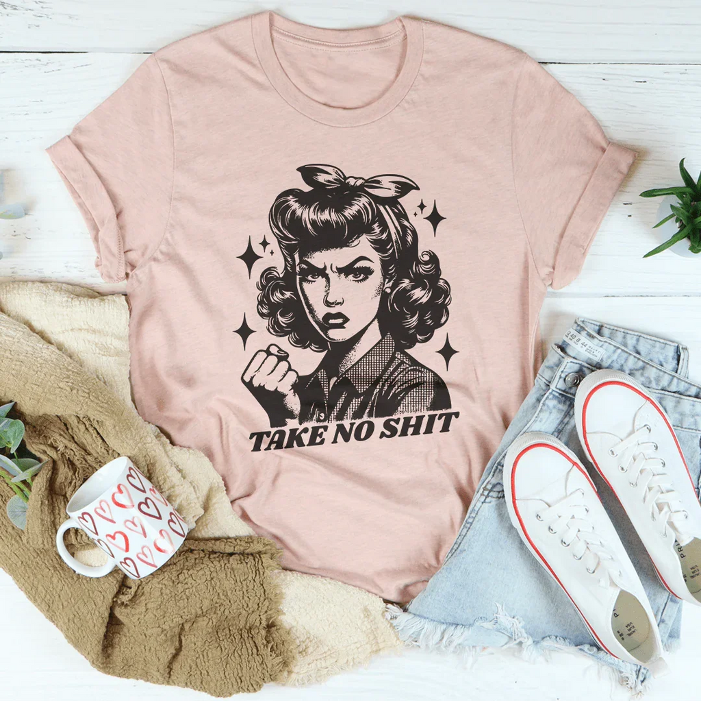 Take No Shit Retro Tee product image 4
