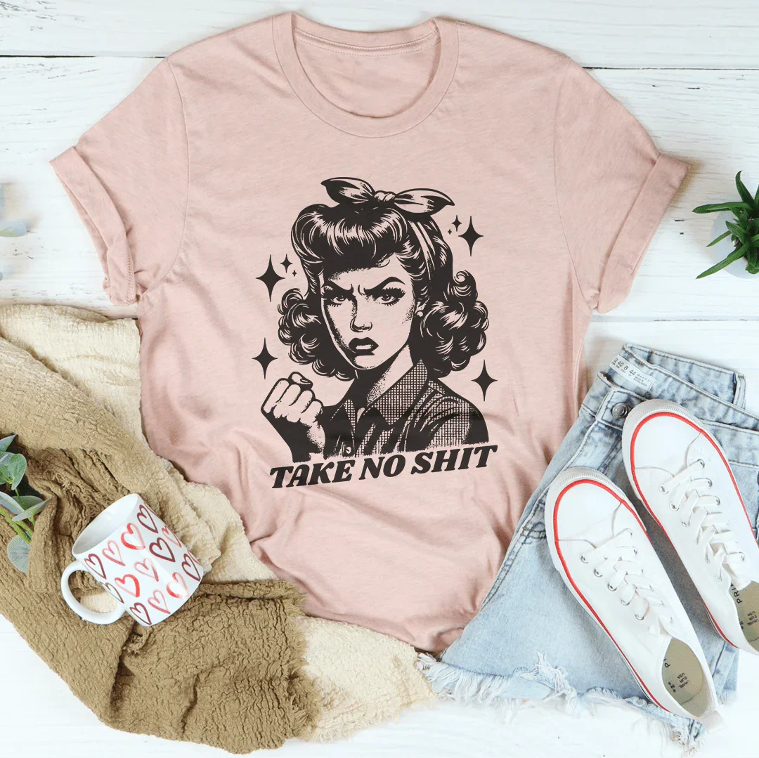 Take No Shit Retro Tee product image 4