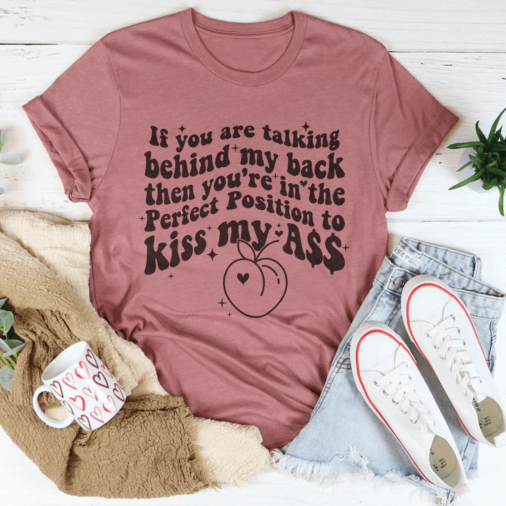 Talking Behind My Back Tee product image 4