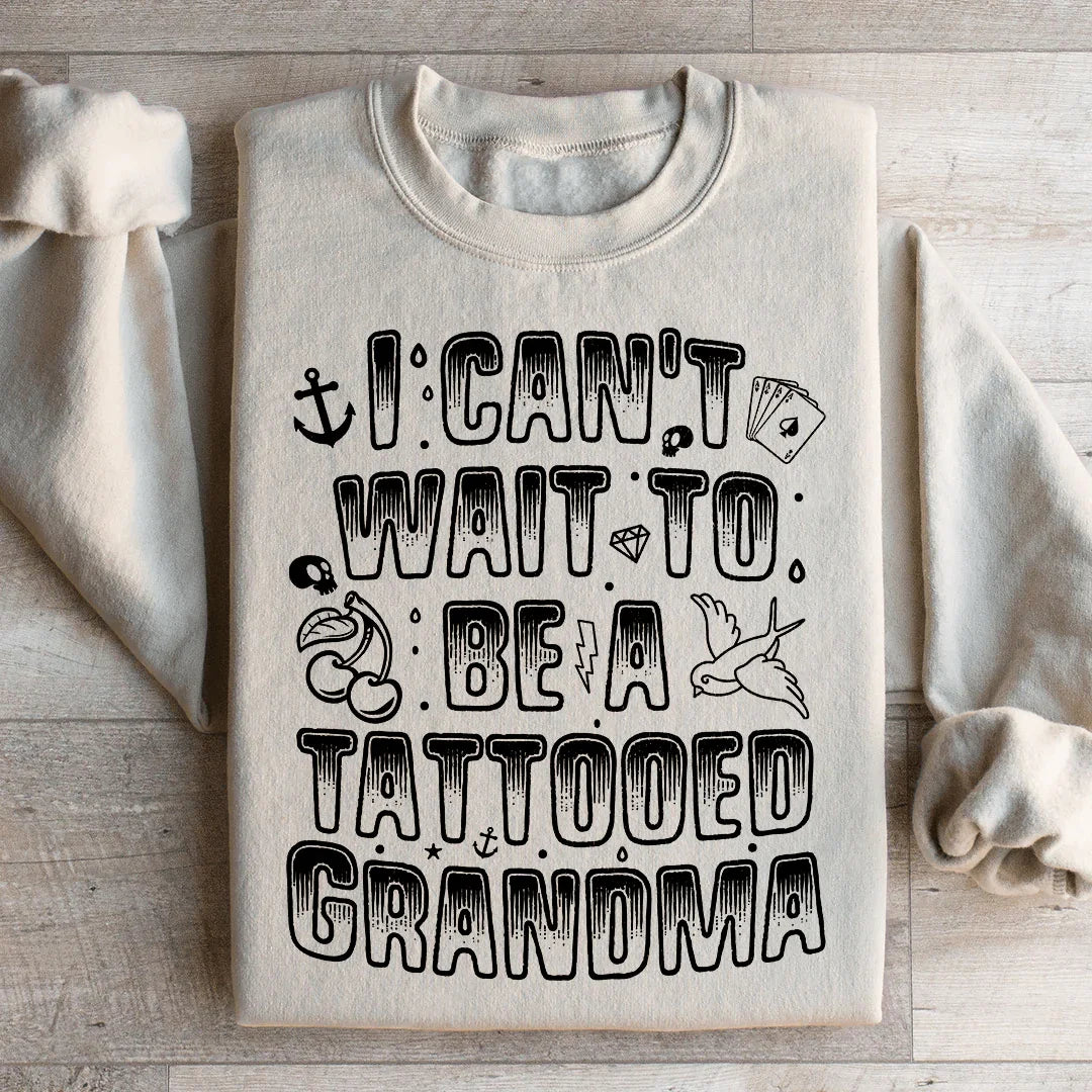 Tattooed Grandma Sweatshirt product image 3