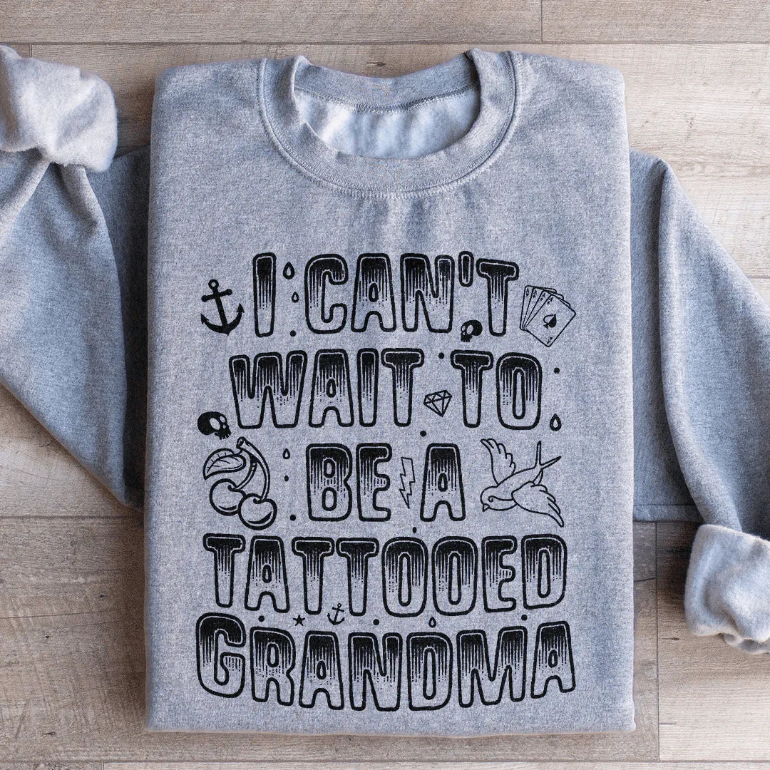 Tattooed Grandma Sweatshirt product image 2