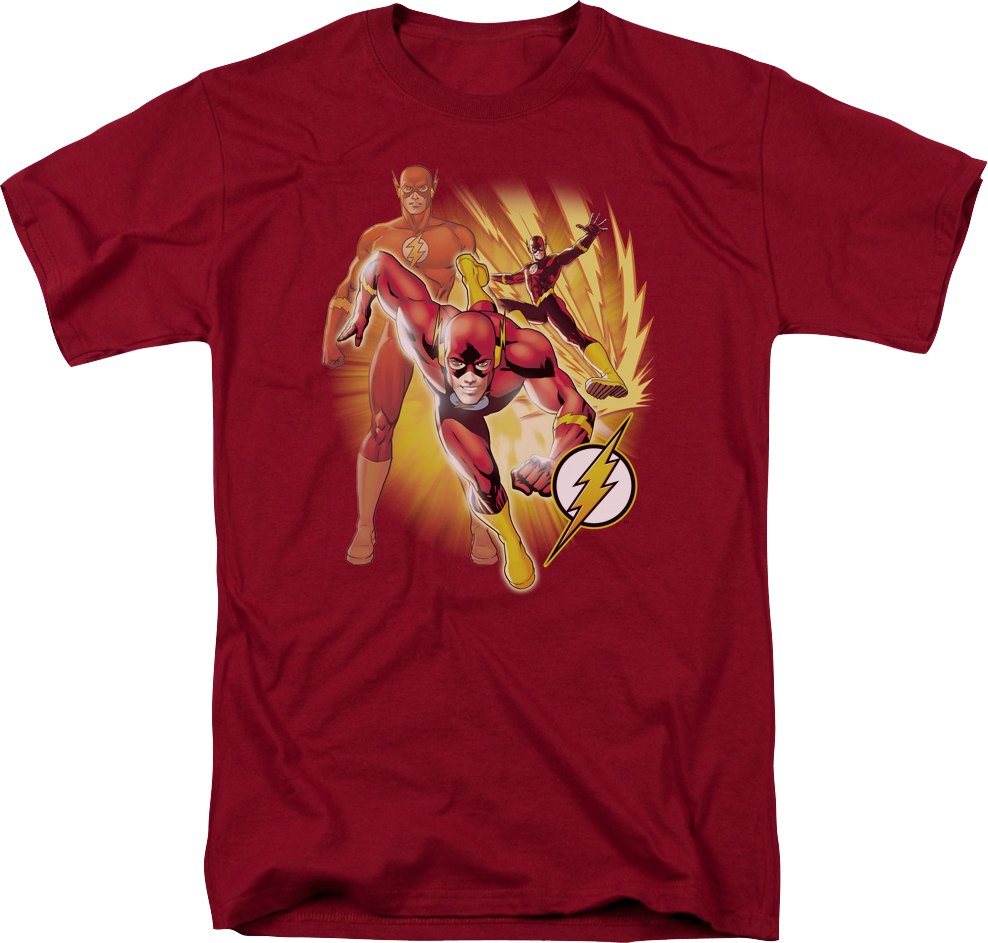 The Flash Collage DC Comics T-Shirt product image 1