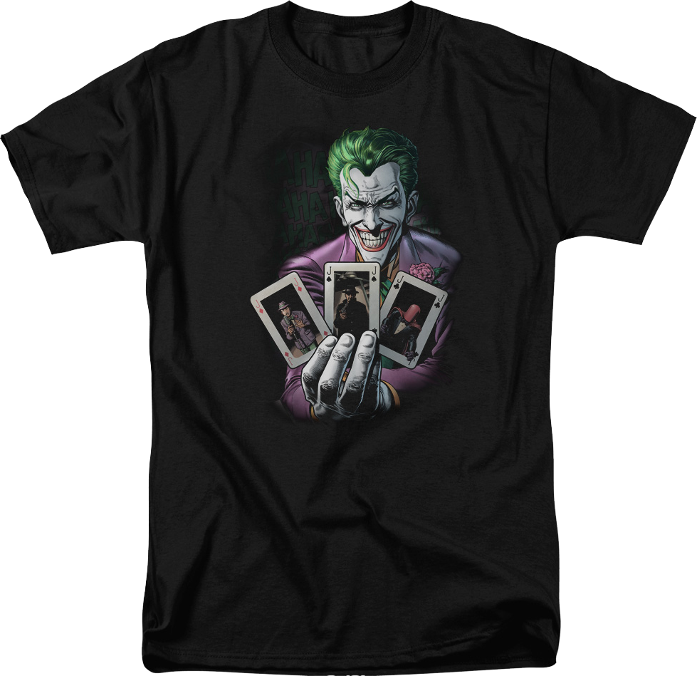 The Joker's Cards DC Comics T-Shirt product image 1