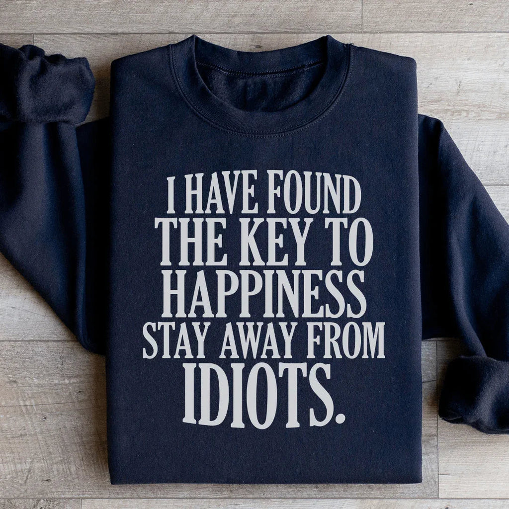 The Key To Happiness Sweatshirt product image 3