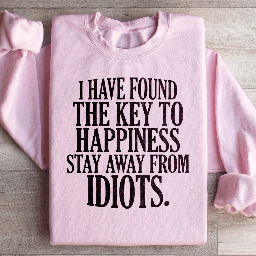 The Key To Happiness Sweatshirt product image 4