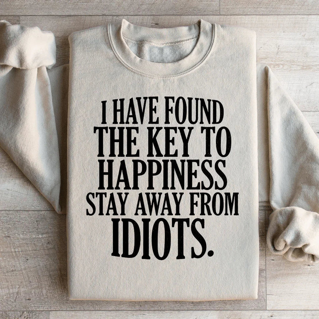 The Key To Happiness Sweatshirt product image 2