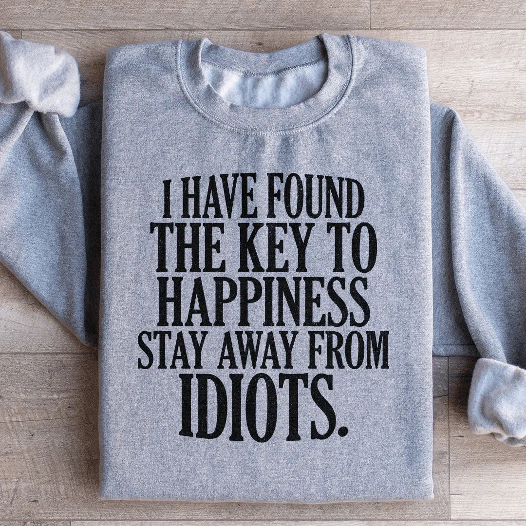 The Key To Happiness Sweatshirt product image 1